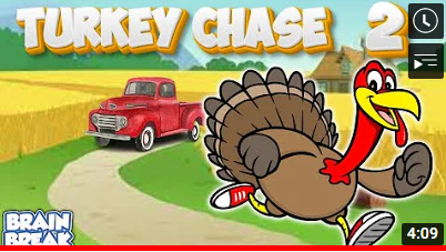 P.E. Gang turkeychase2 Fitness Videos For Kids  