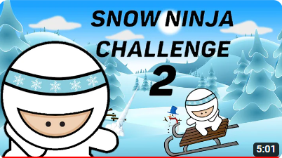 P.E. Gang snowninjachallege2 Fitness Videos For Kids  