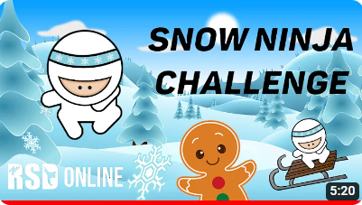 P.E. Gang snowninjachallenge Fitness Videos For Kids  