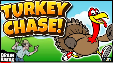 P.E. Gang turkeychase Fitness Videos For Kids  